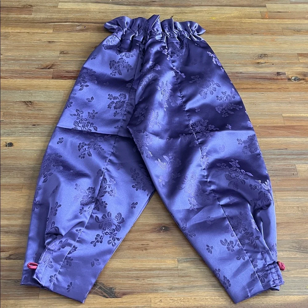 Boys Korean Hanbok Size 5 Blue Purple Like New
